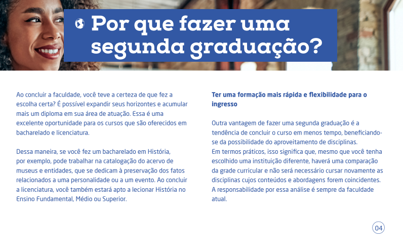 E-book | Segunda Graduação: Entenda os benefícios
